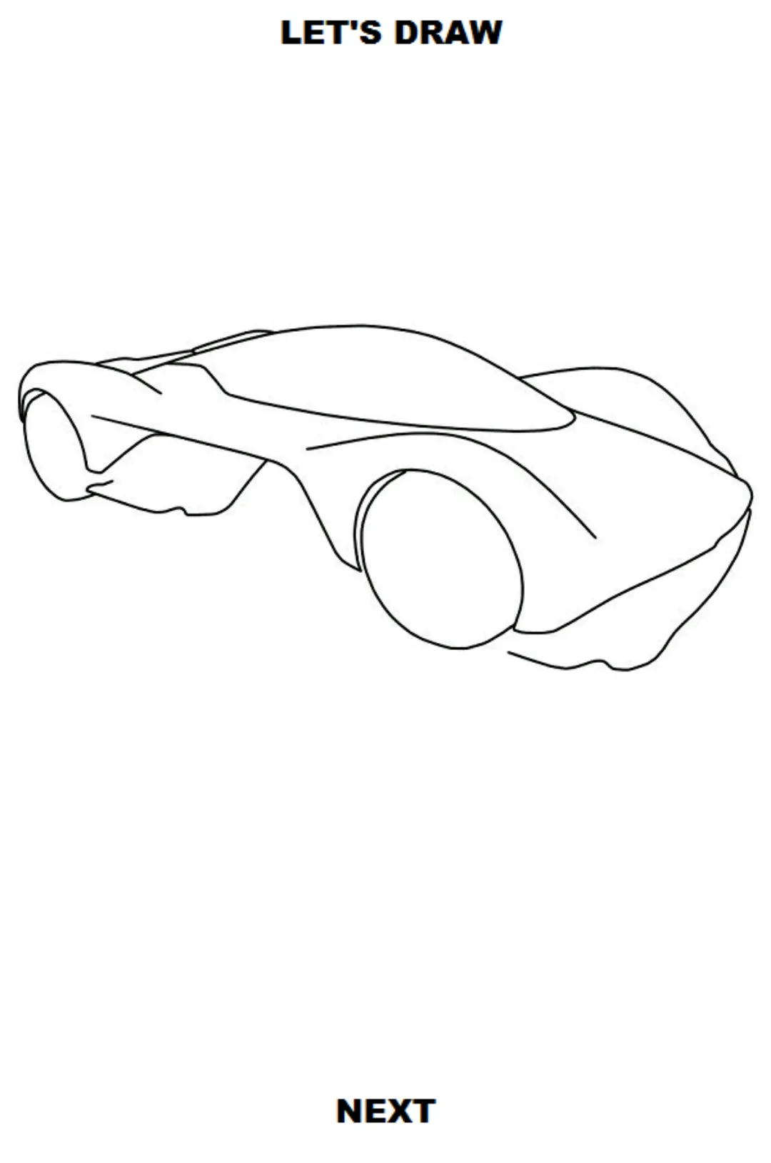 Draw Cars: Hypercar | Indus Appstore | Screenshot