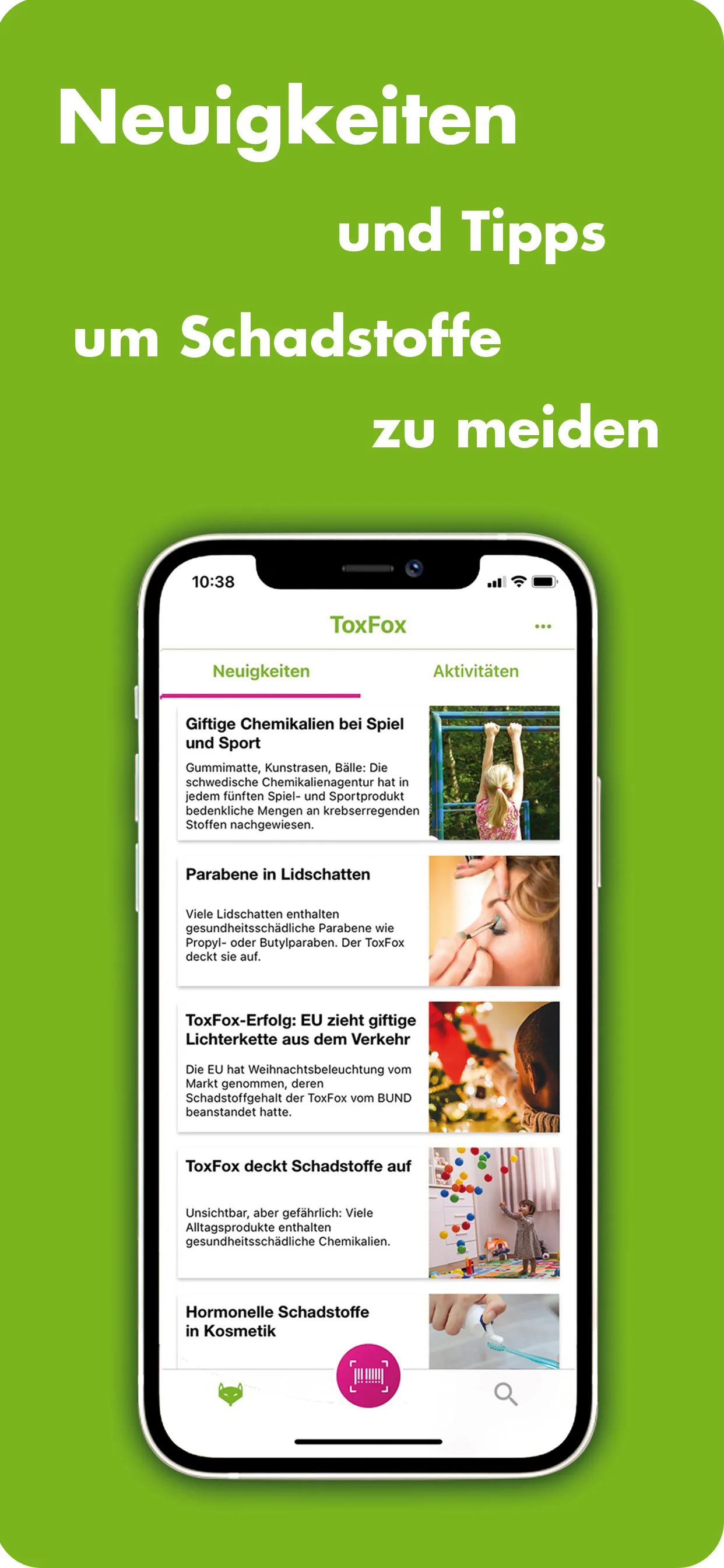 ToxFox: Der Produktcheck | Indus Appstore | Screenshot