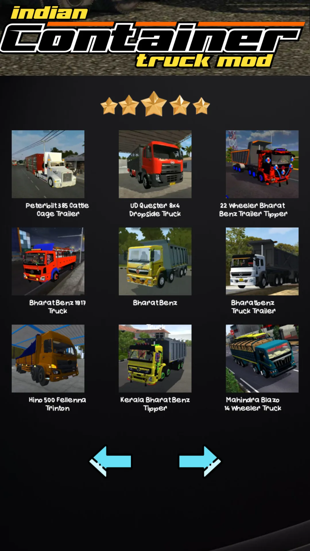 Indian Container Truck Mod | Indus Appstore | Screenshot