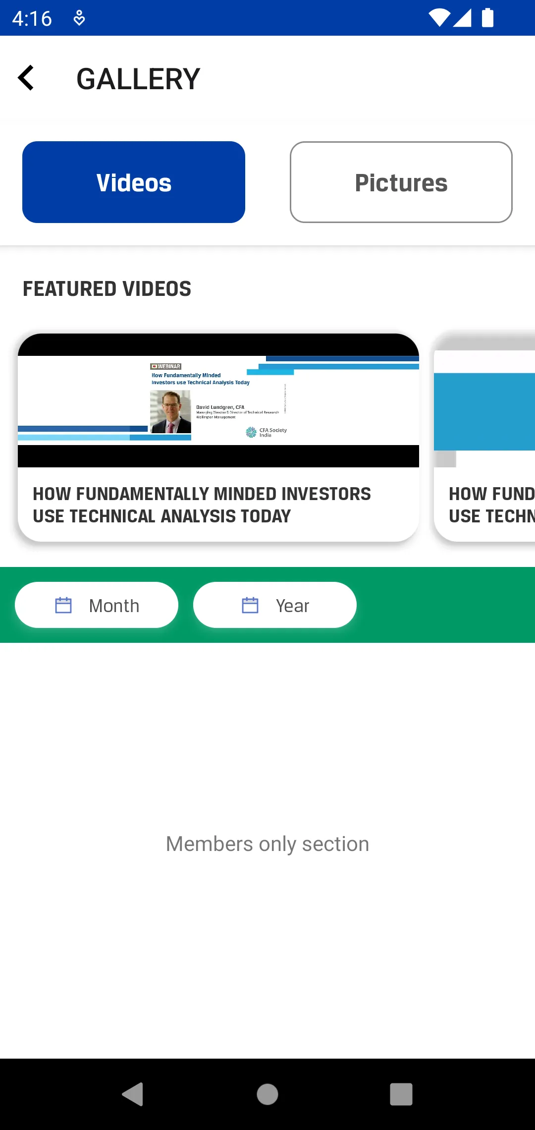 CFA Society India | Indus Appstore | Screenshot