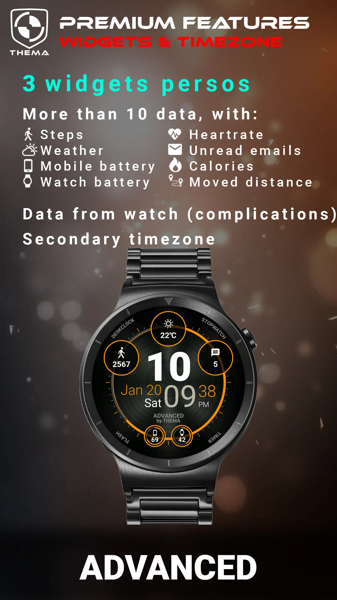 Advanced Watch Face | Indus Appstore | Screenshot