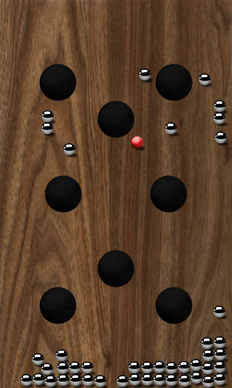 Roll Balls into a hole | Indus Appstore | Screenshot