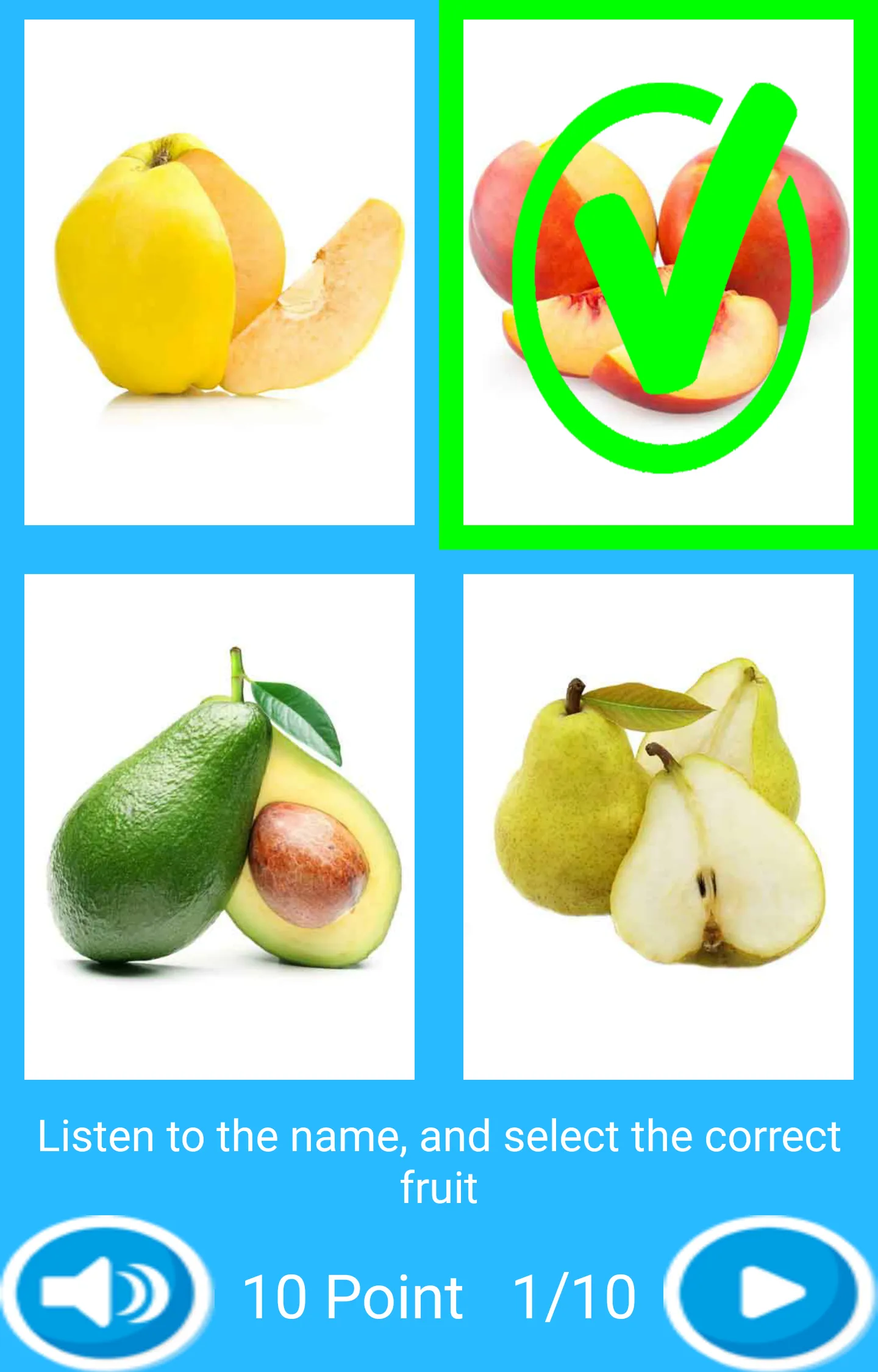 Fruits for Kids Education | Indus Appstore | Screenshot