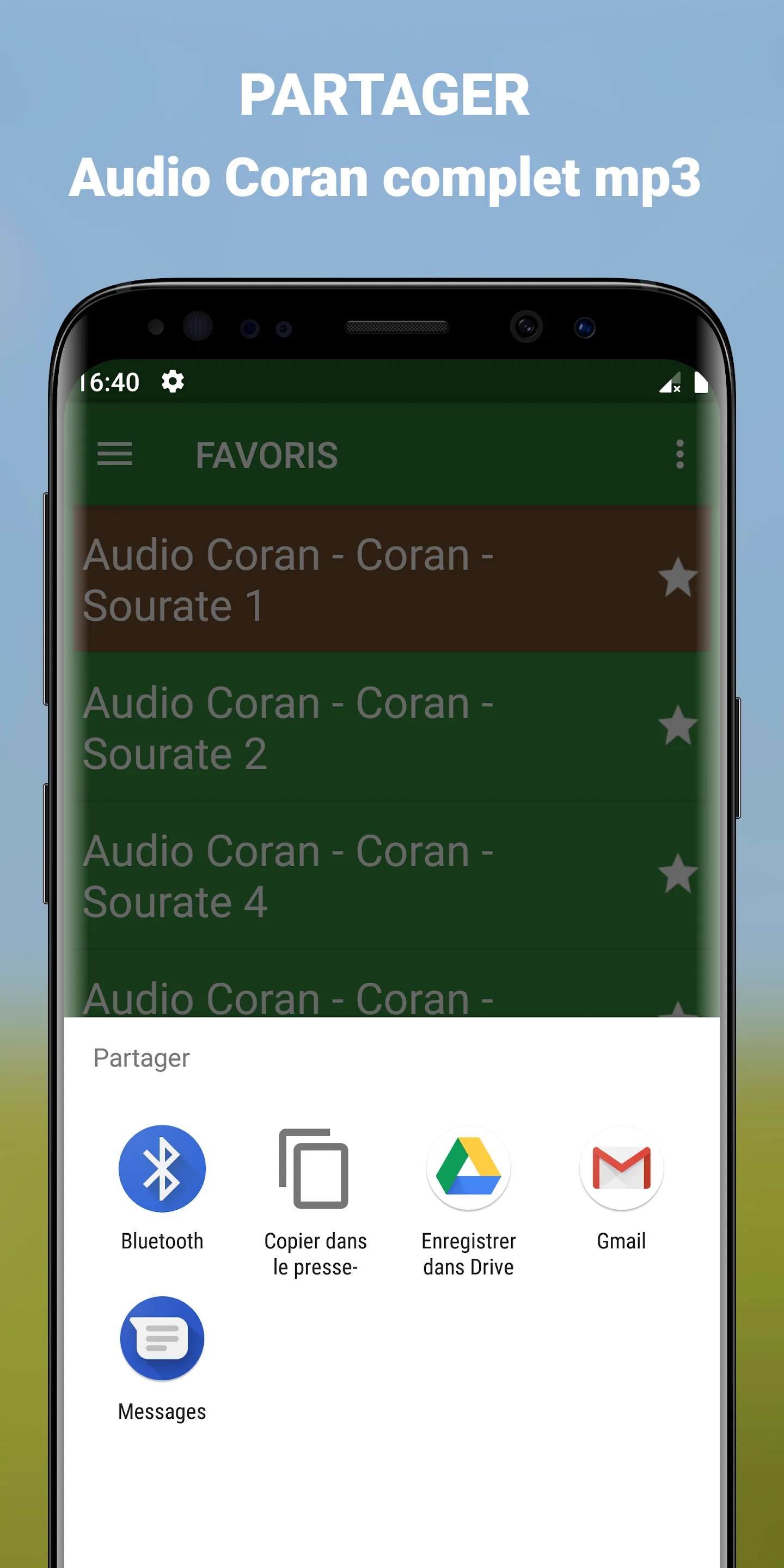 Audio Coran en français mp3 | Indus Appstore | Screenshot