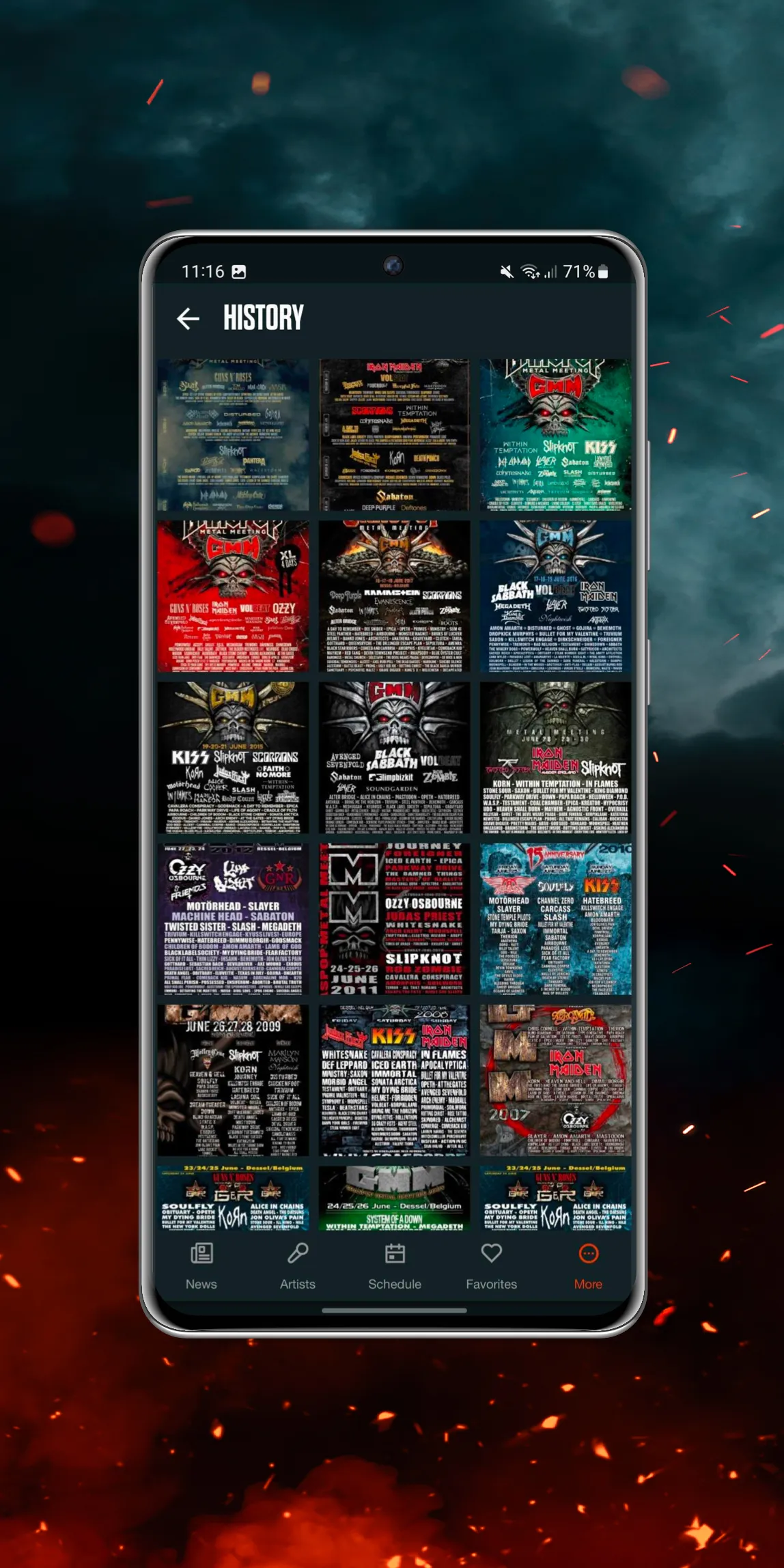 Graspop Metal Meeting | Indus Appstore | Screenshot