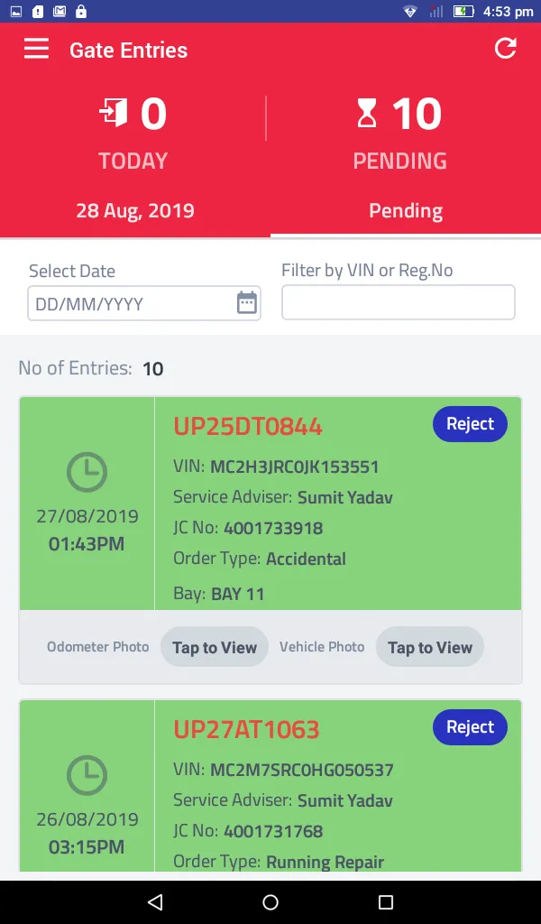 Eicher Service Pro | Indus Appstore | Screenshot