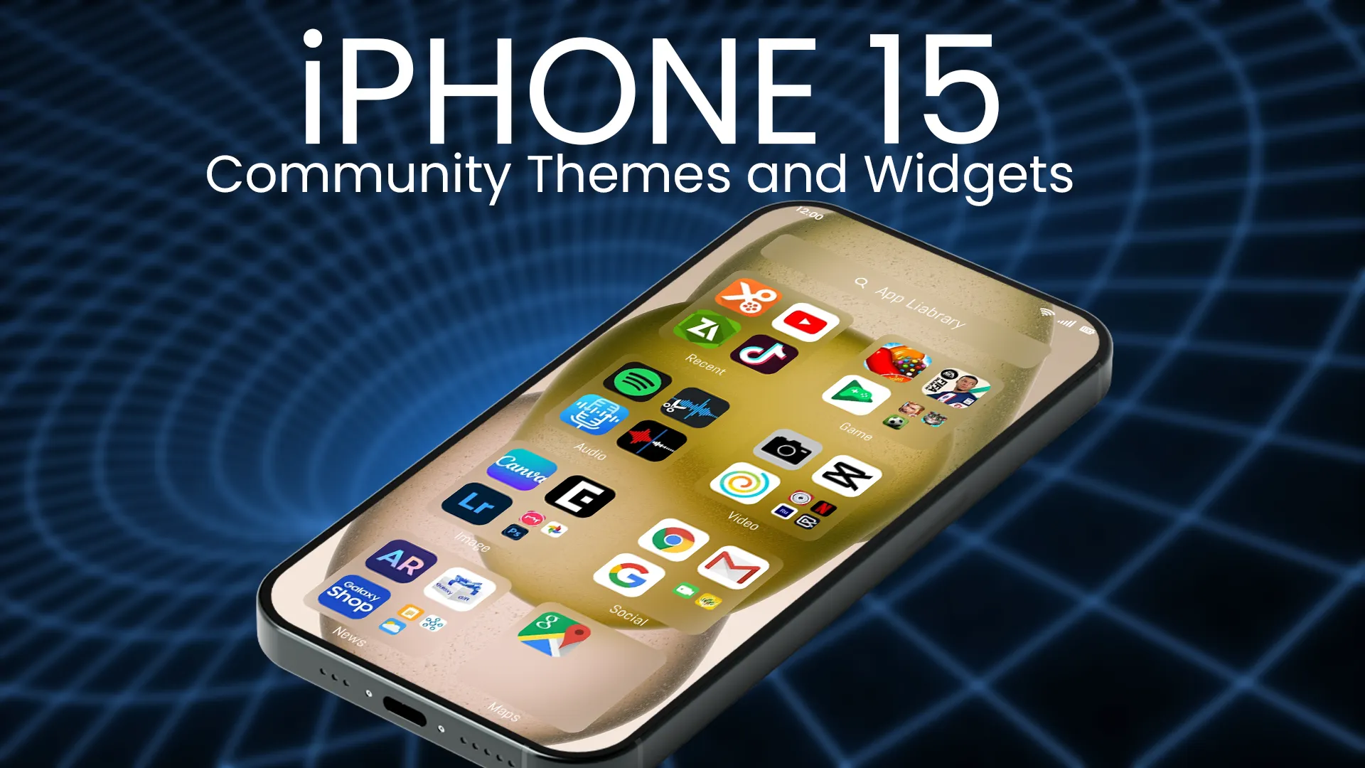 iPhone 15 Launcher for Android | Indus Appstore | Screenshot