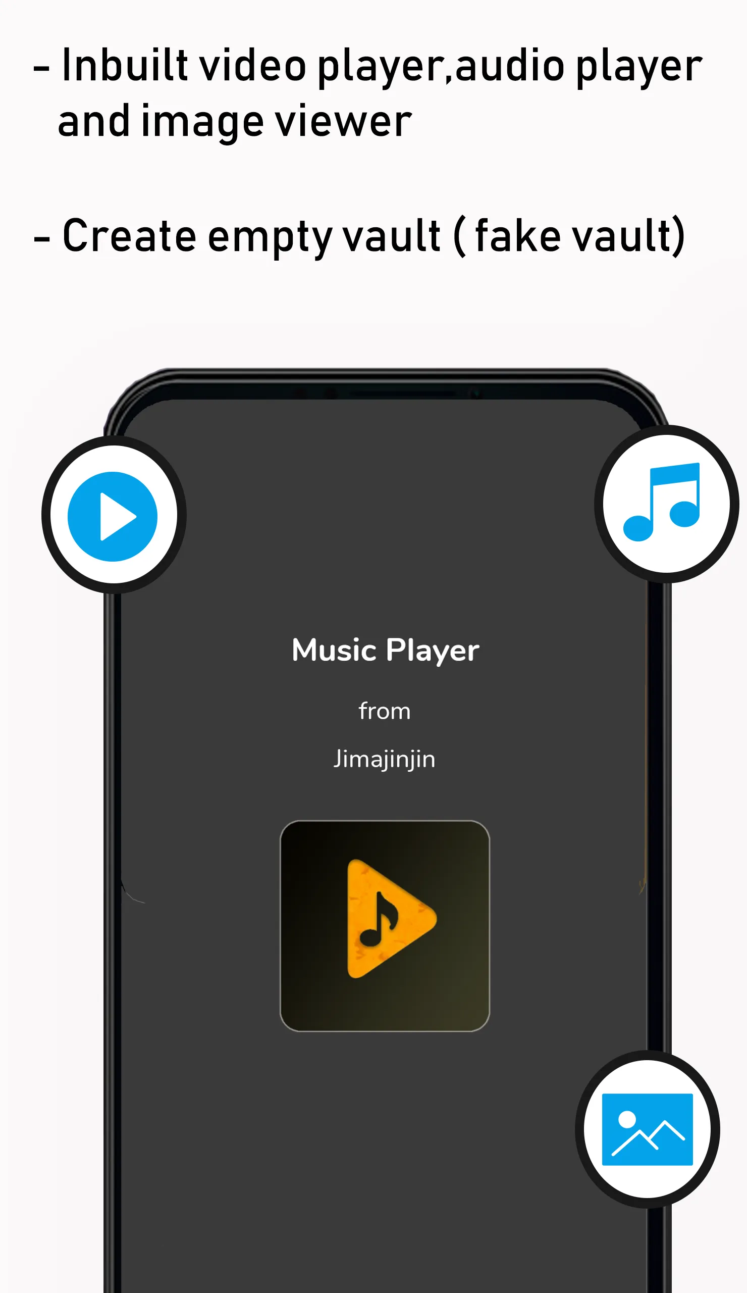 Music Player:Photo Locker | Indus Appstore | Screenshot