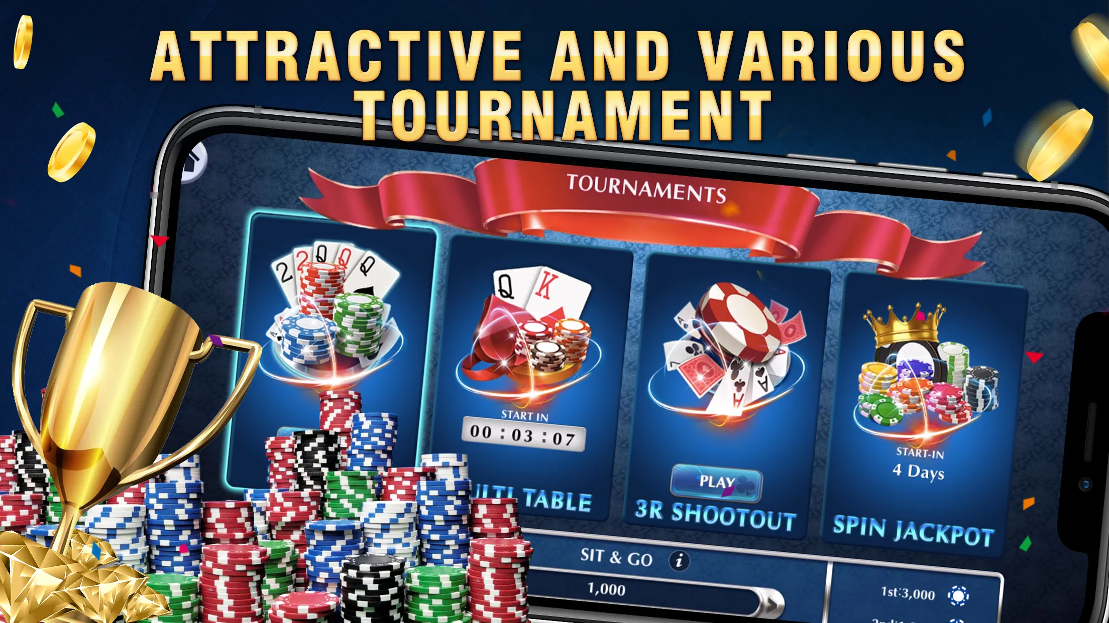 Dcard Hold'em Poker - Online C | Indus Appstore | Screenshot