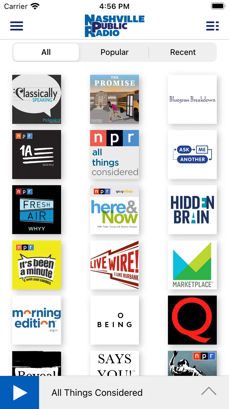 The Nashville Public Radio App | Indus Appstore | Screenshot