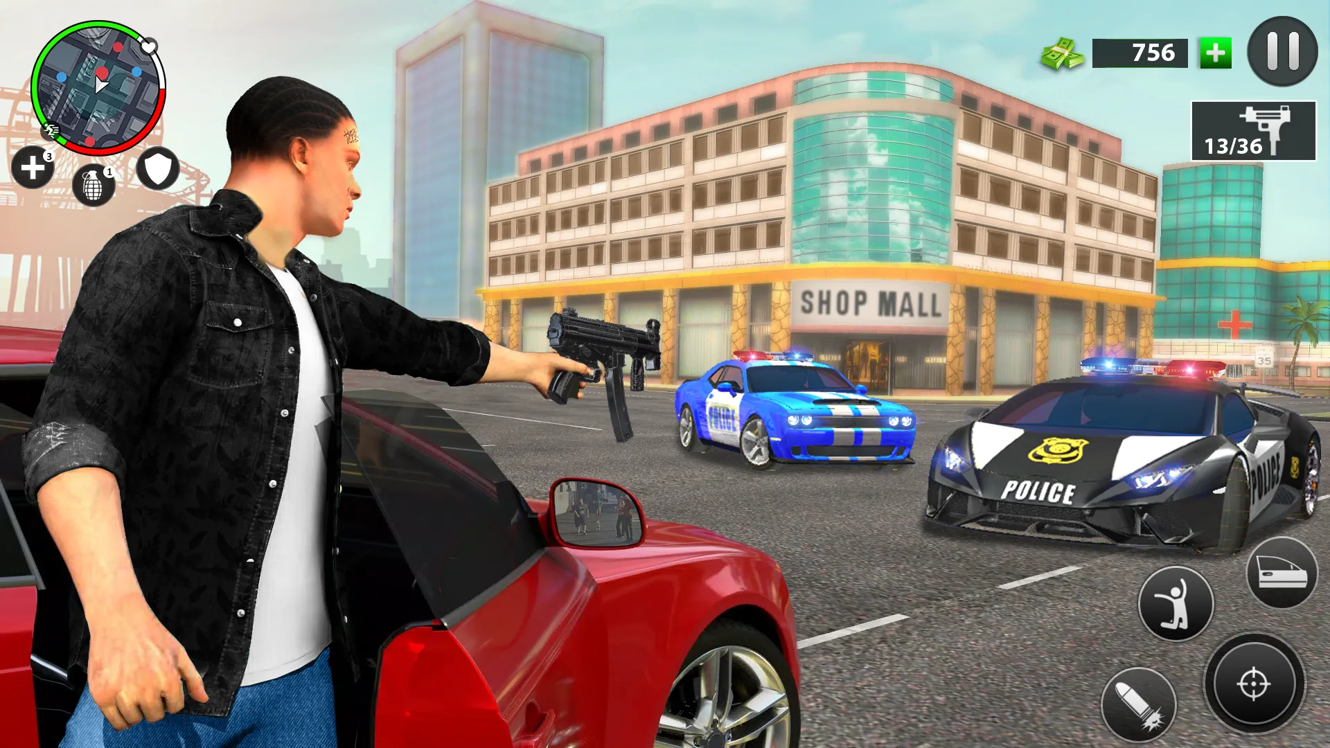 Real Grand Gangster Crime City | Indus Appstore | Screenshot