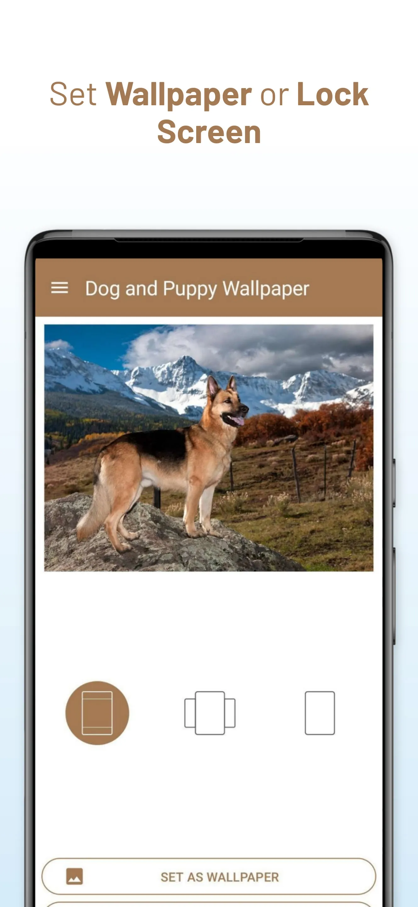 Dog and Puppy Wallpaper | Indus Appstore | Screenshot