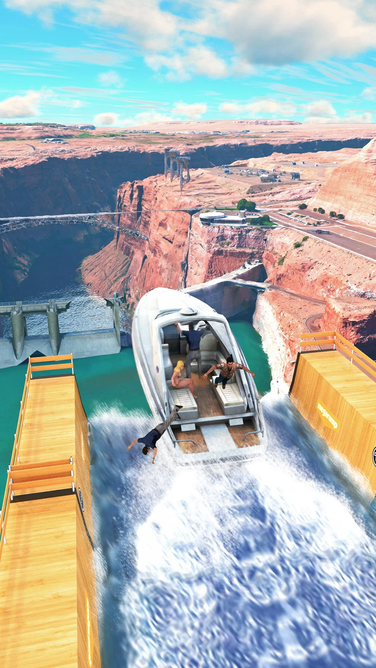 Ship Ramp Jumping | Indus Appstore | Screenshot
