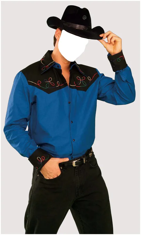 Men's Cowboy Dress Photo Suit | Indus Appstore | Screenshot