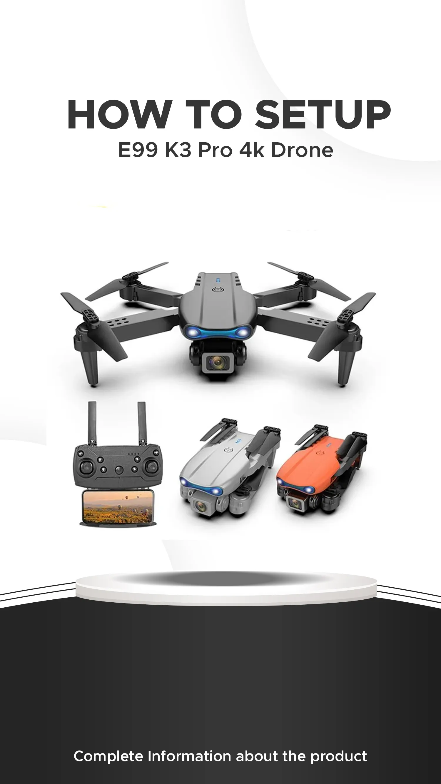 E99 K3 Pro Drone App Guide | Indus Appstore | Screenshot