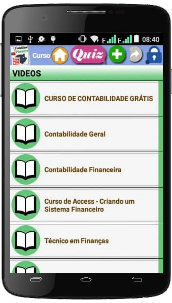 Curso de Contabilidade Finance | Indus Appstore | Screenshot