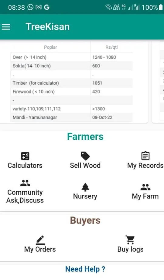 Tree Kisan : Poplar Eucalyptus | Indus Appstore | Screenshot