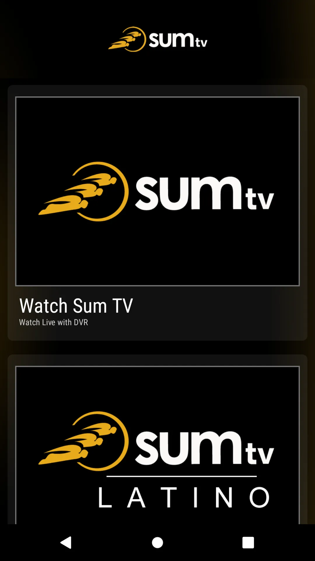 sumtv | Indus Appstore | Screenshot