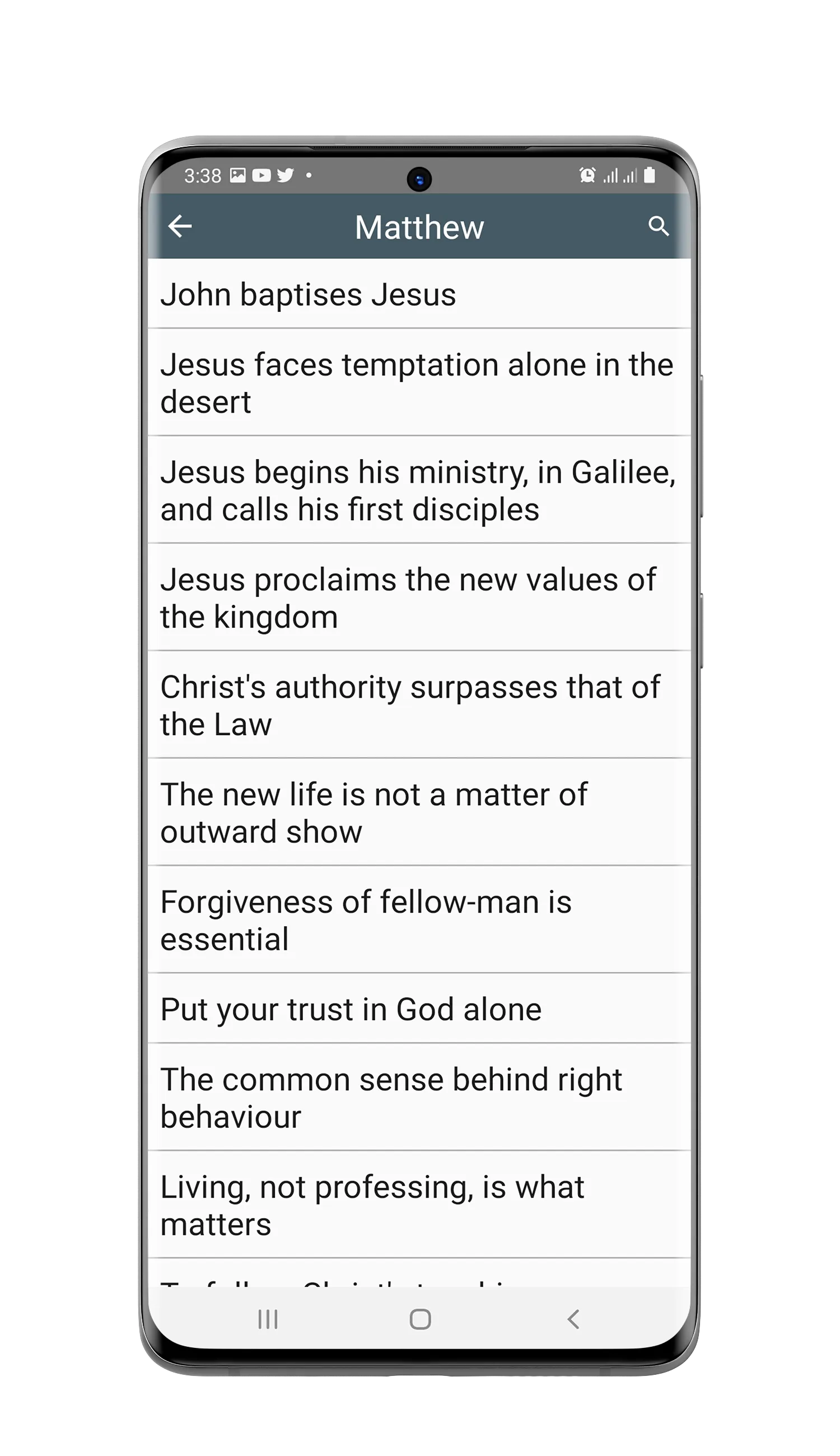 Jesus Words | Indus Appstore | Screenshot