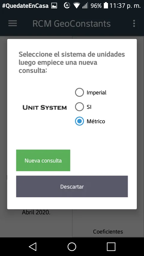 RCM GeoConstants | Indus Appstore | Screenshot