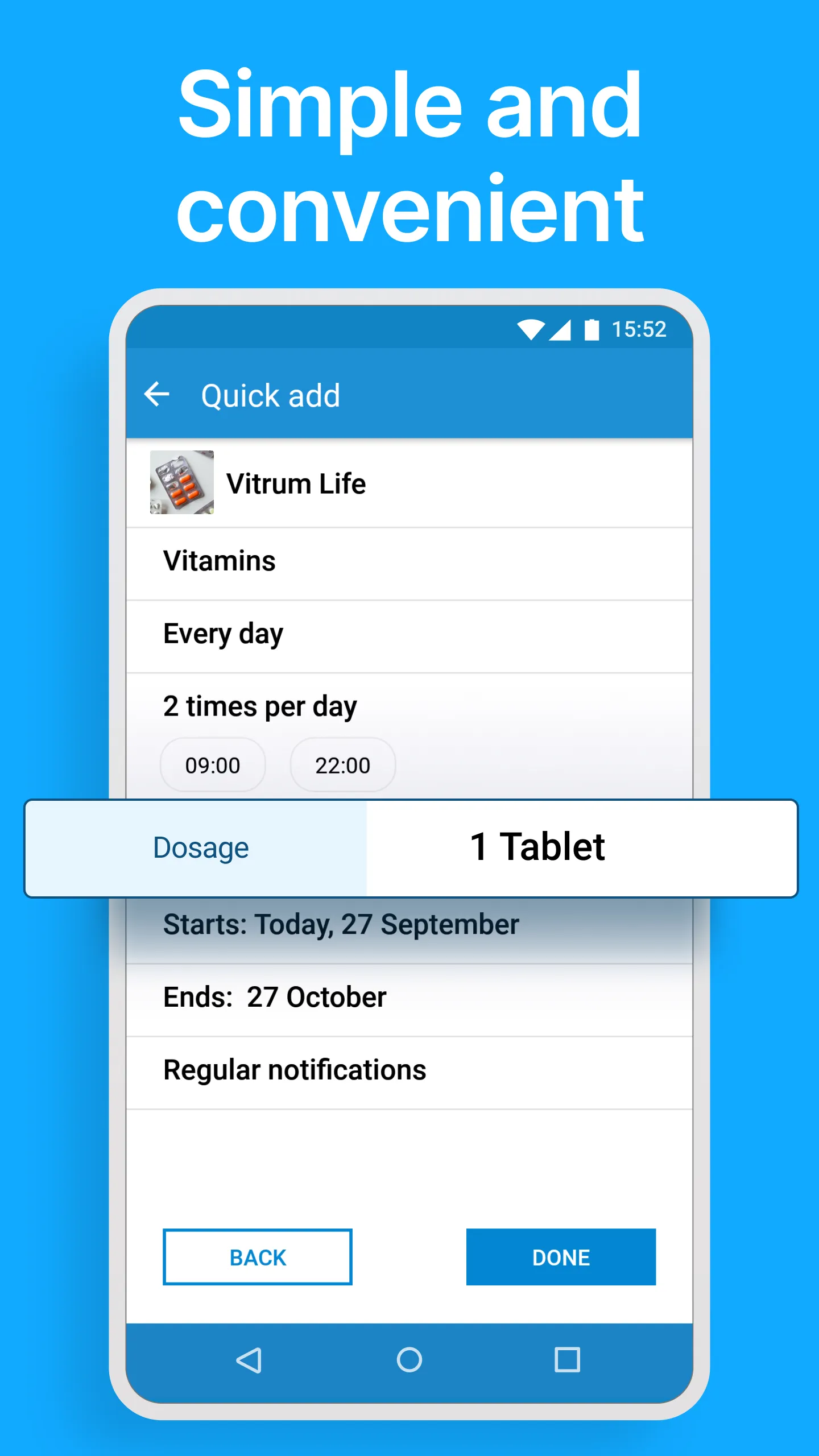 Pills Med Tracker & Reminder | Indus Appstore | Screenshot