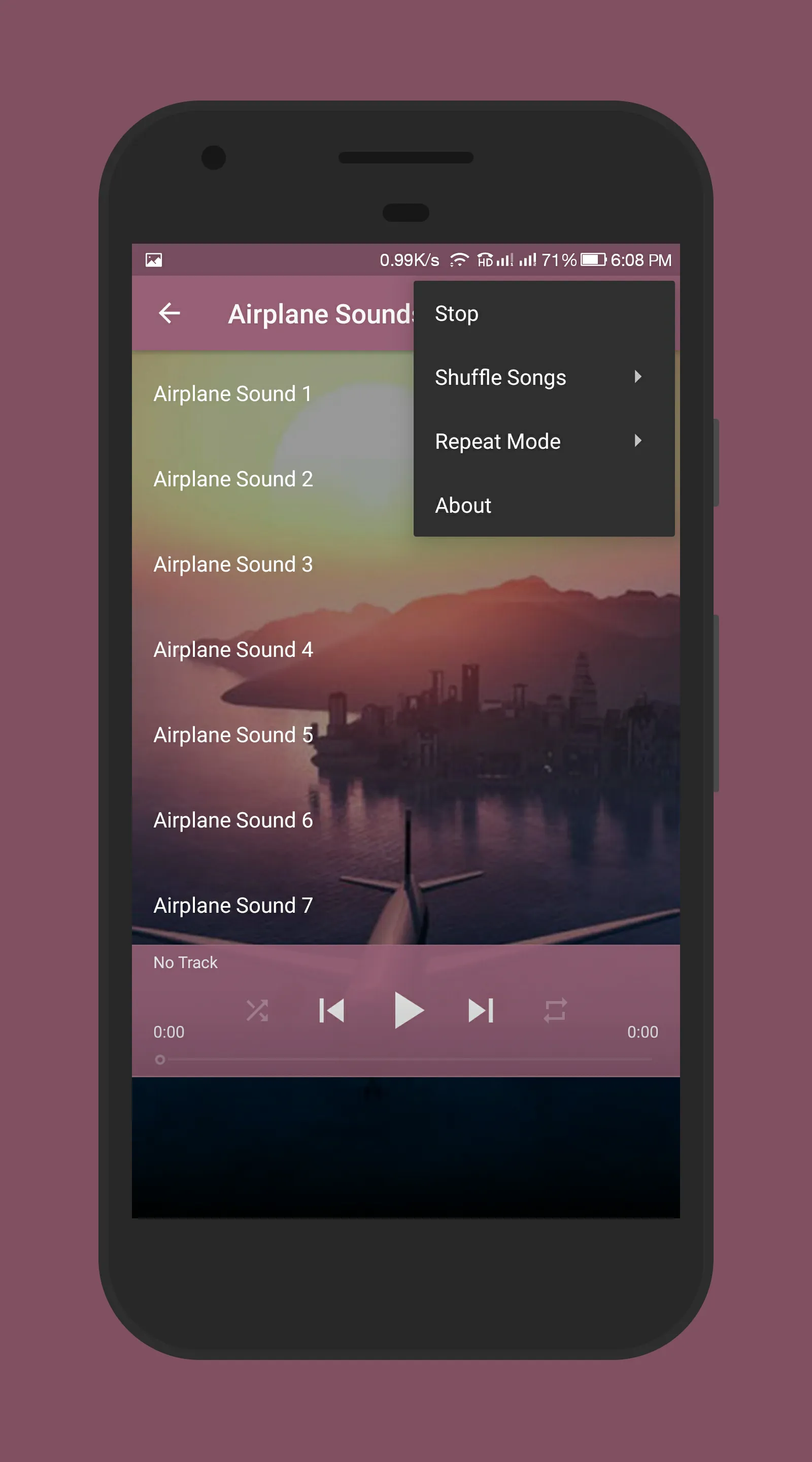 Airplane Sounds | Indus Appstore | Screenshot