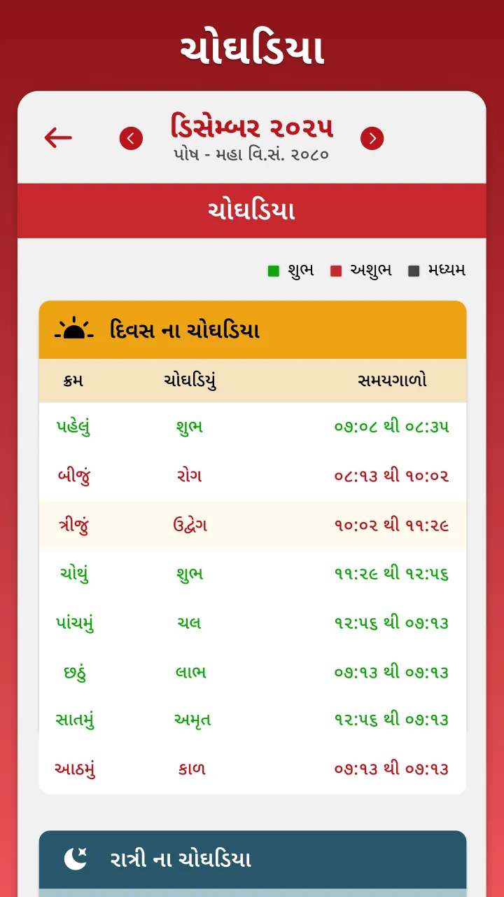 Tarikhiyu - Gujarati Calendar | Indus Appstore | Screenshot