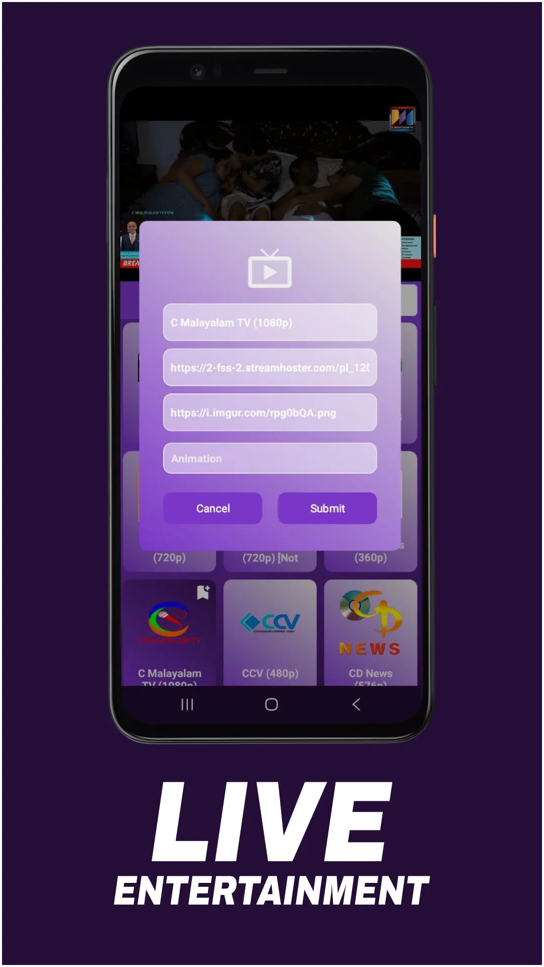Max M3u8 Player | Indus Appstore | Screenshot