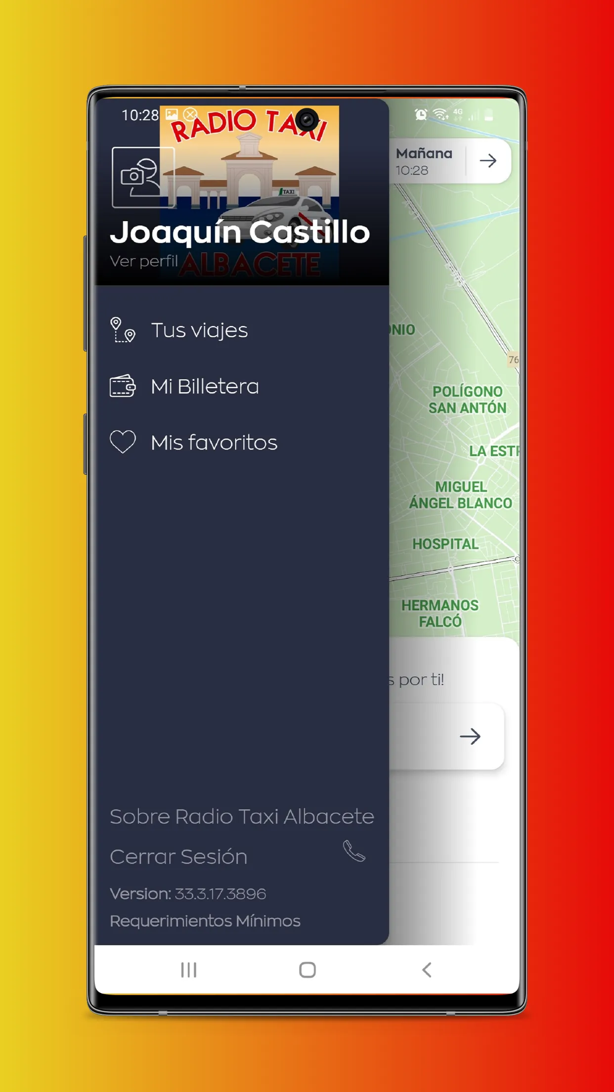 Radio Taxi Albacete | Indus Appstore | Screenshot