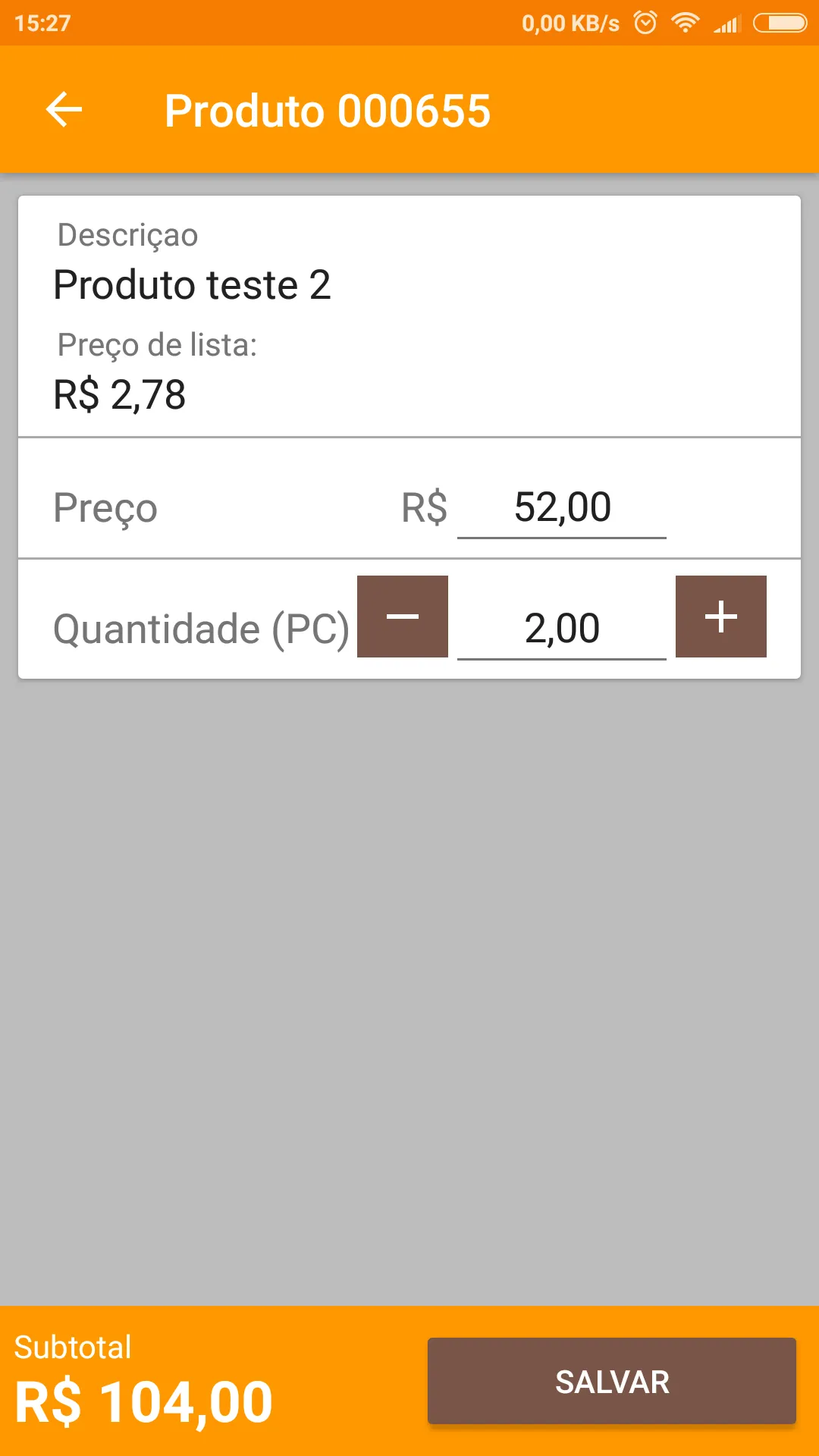 SIGINCarrinho de Compras | Indus Appstore | Screenshot