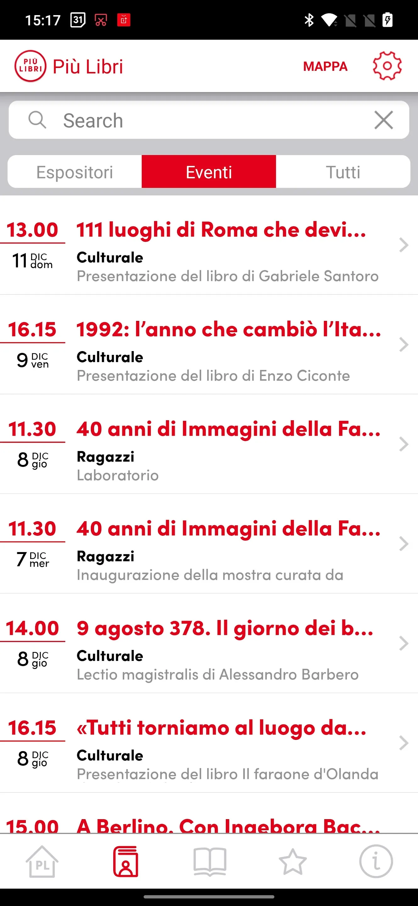 Più libri più liberi | Indus Appstore | Screenshot