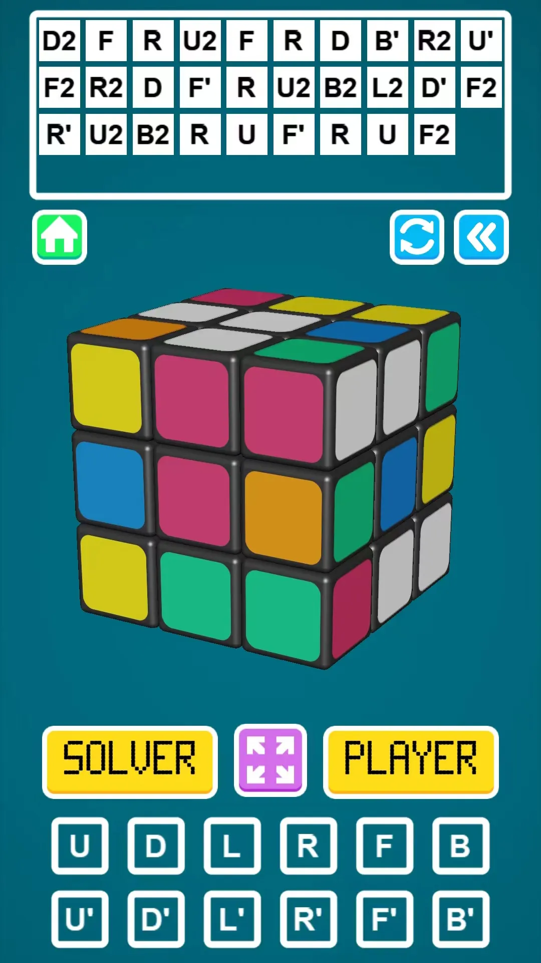 Magic Cube Solver | Indus Appstore | Screenshot