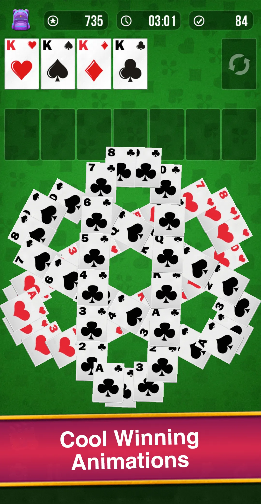 Solitaire - Classic Klondike | Indus Appstore | Screenshot