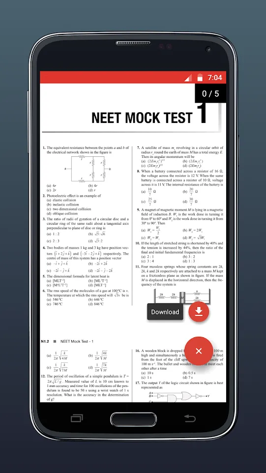 Objective Physics for NEET | Indus Appstore | Screenshot