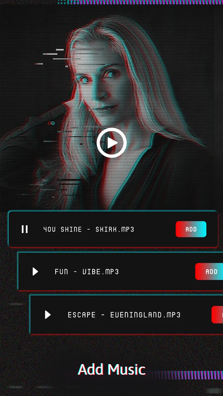 Glitch Photo and Video Editor | Indus Appstore | Screenshot