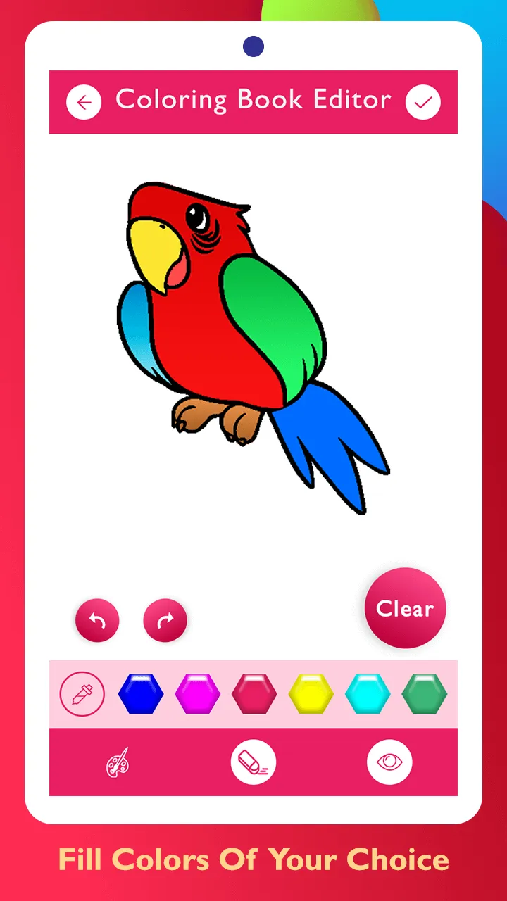 Birds Coloring Games | Indus Appstore | Screenshot