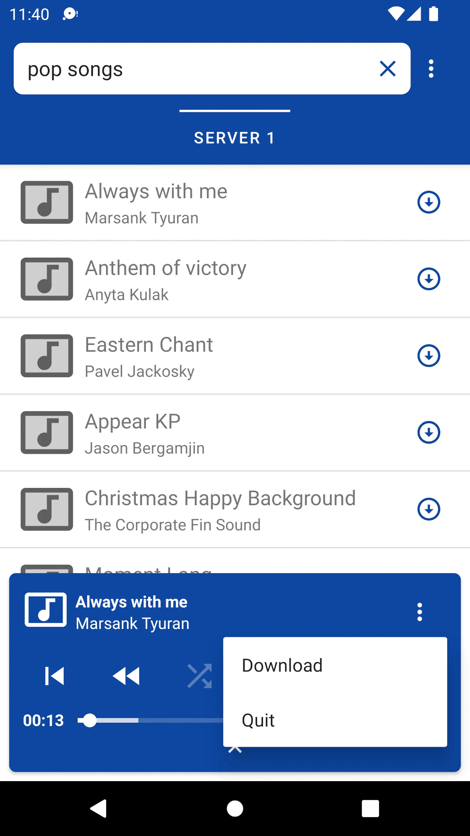 Mp3 Music Downloader & Player | Indus Appstore | Screenshot