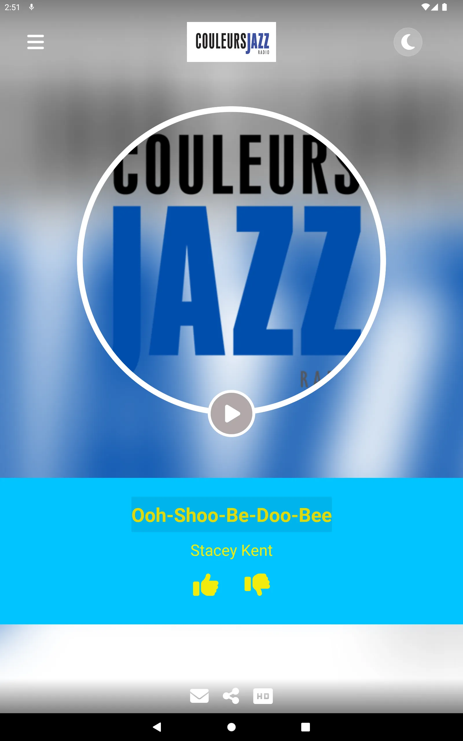 Couleurs Jazz Radio | Indus Appstore | Screenshot