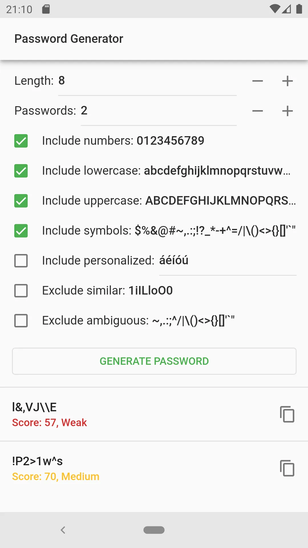 Password Generator | Indus Appstore | Screenshot