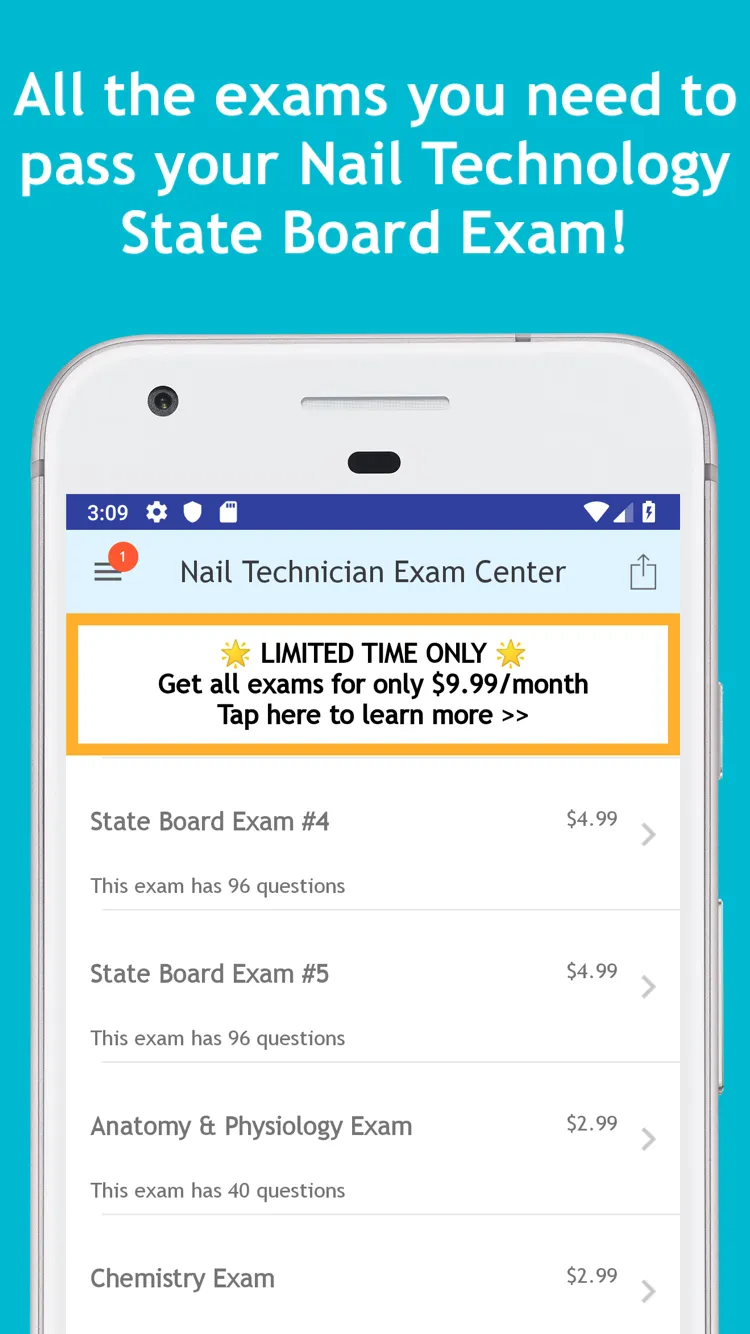 Nail Technician Exam Center: S | Indus Appstore | Screenshot