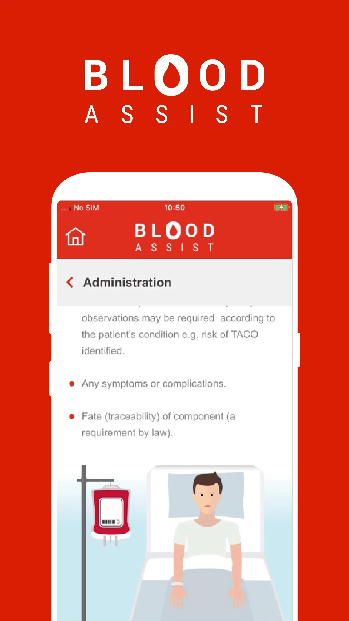 Blood Assist | Indus Appstore | Screenshot