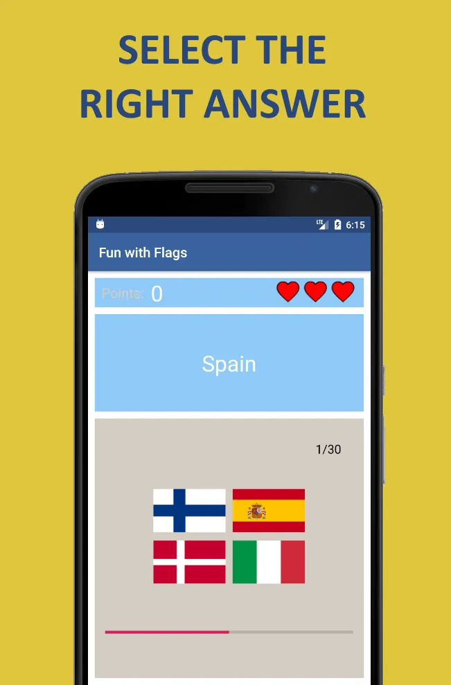 Fun with flags - Quiz game | Indus Appstore | Screenshot