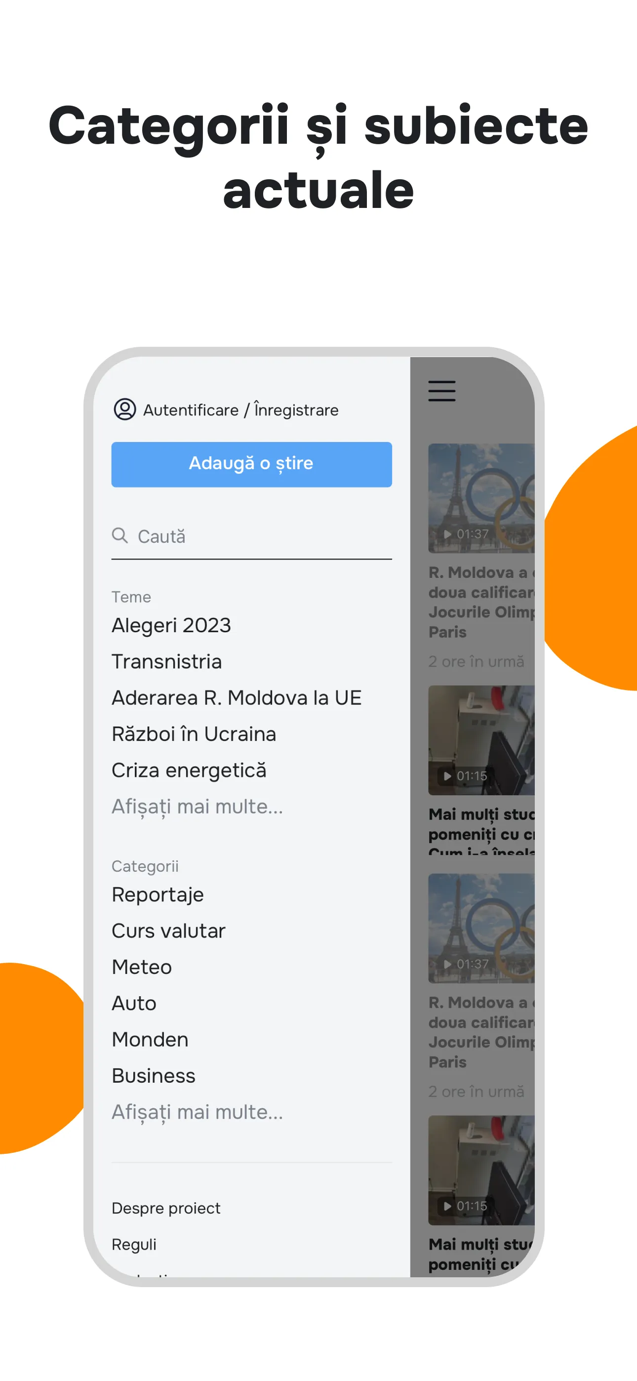 Stiri.md - Știri din Moldova | Indus Appstore | Screenshot