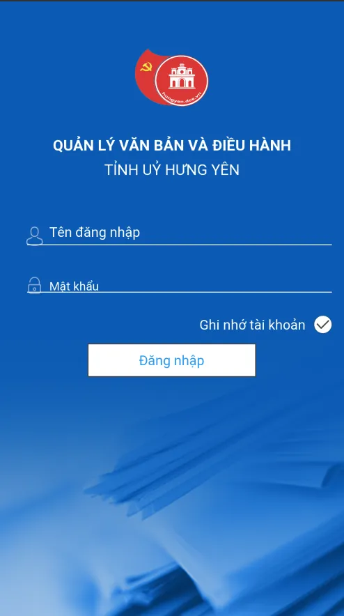 QLVBĐHTU Hưng Yên | Indus Appstore | Screenshot