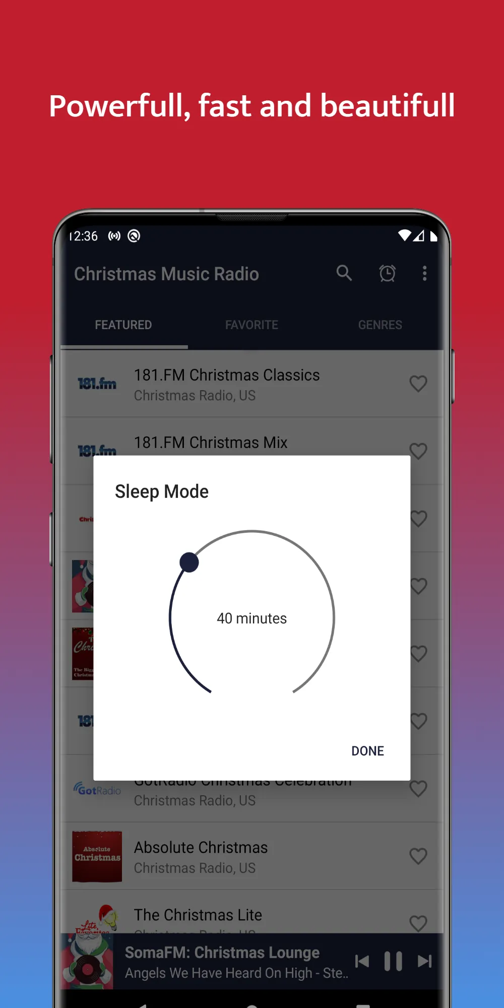 Christmas Music Radio 2024 | Indus Appstore | Screenshot