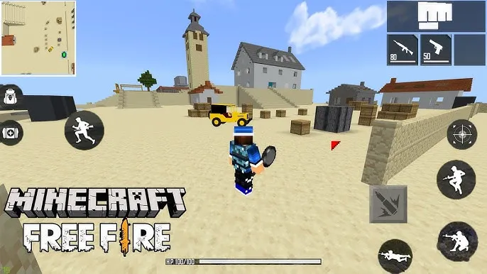 Map FF Fire Minecraft PE Skins | Indus Appstore | Screenshot