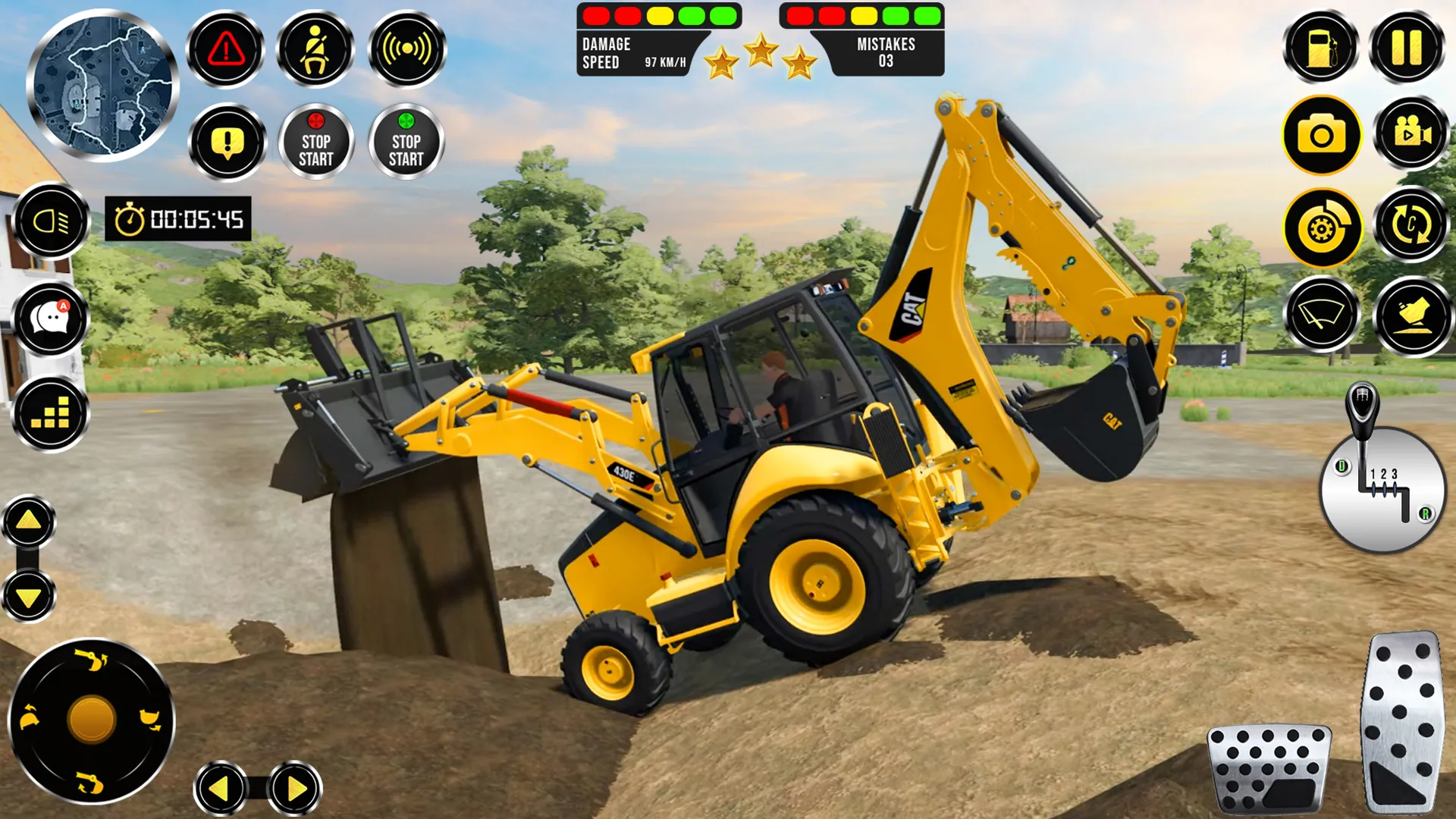 Snow Construction JCB Games 3D | Indus Appstore | Screenshot