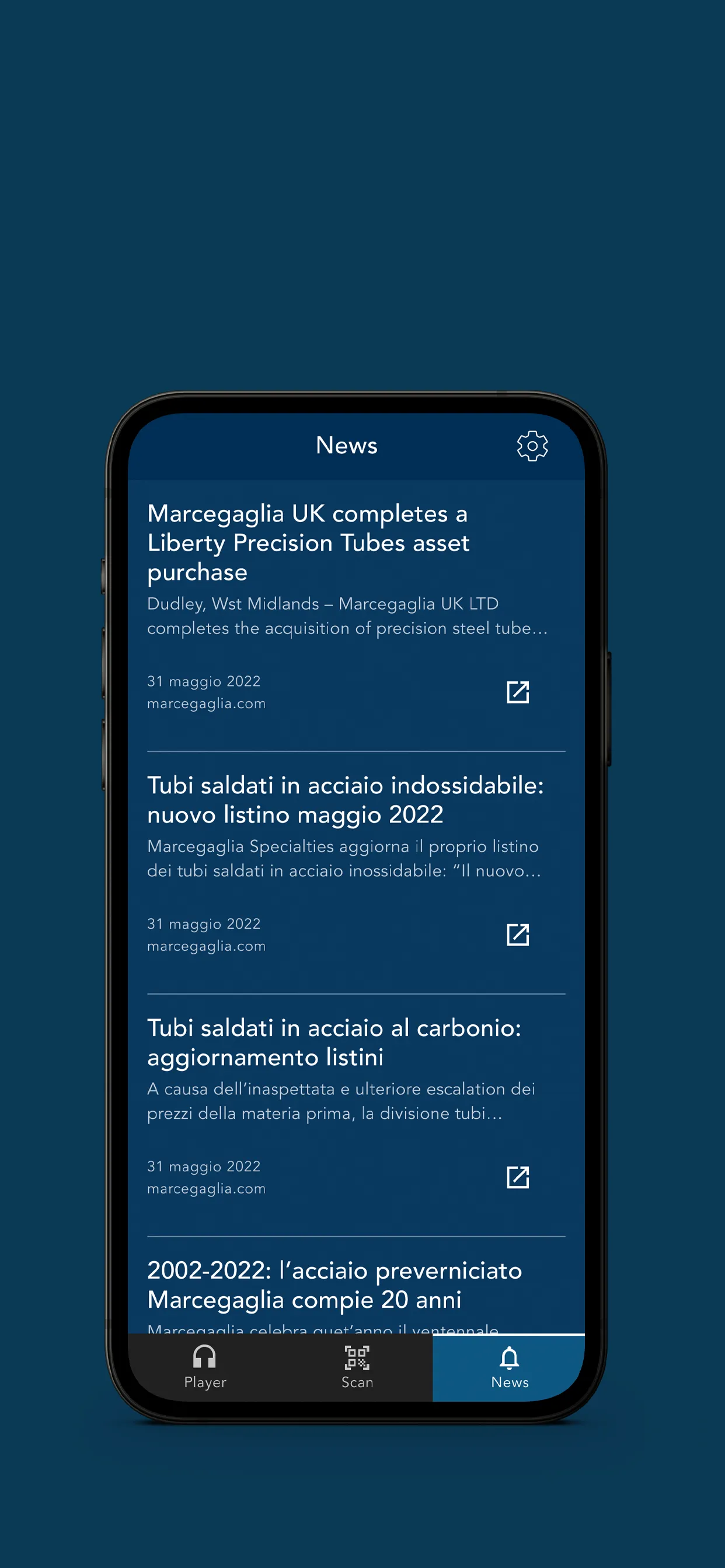 Marcegaglia | Indus Appstore | Screenshot