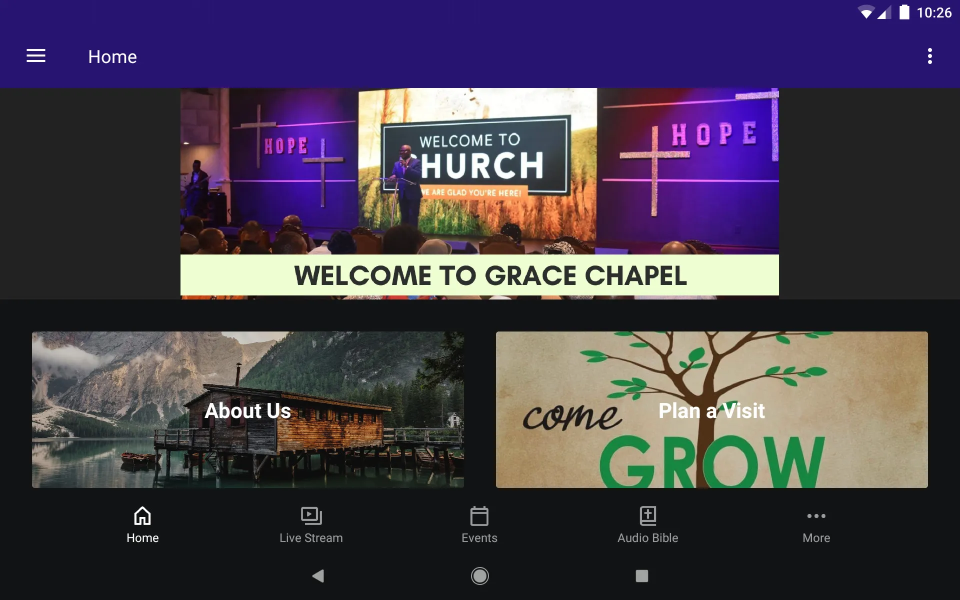 GRACE CHAPEL - HPFN | Indus Appstore | Screenshot