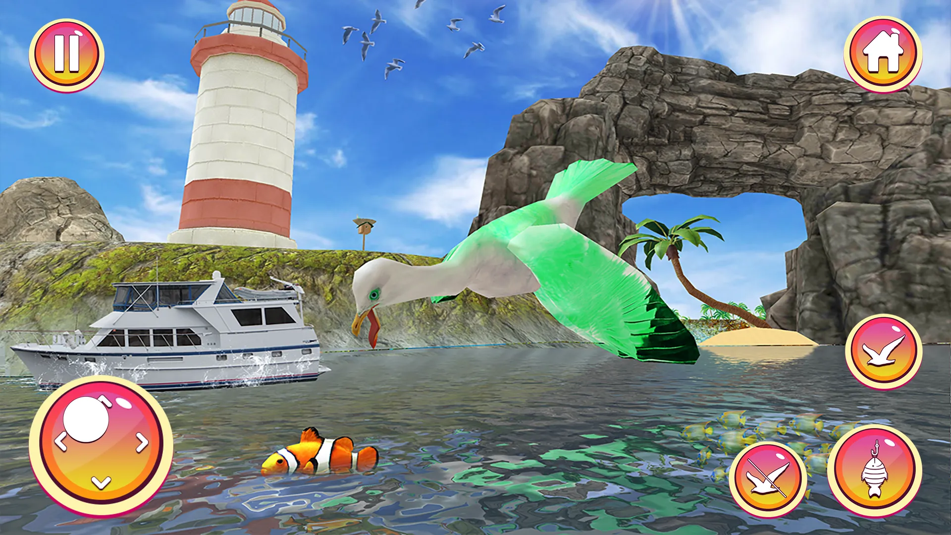 Seagull Family: Birds Games | Indus Appstore | Screenshot